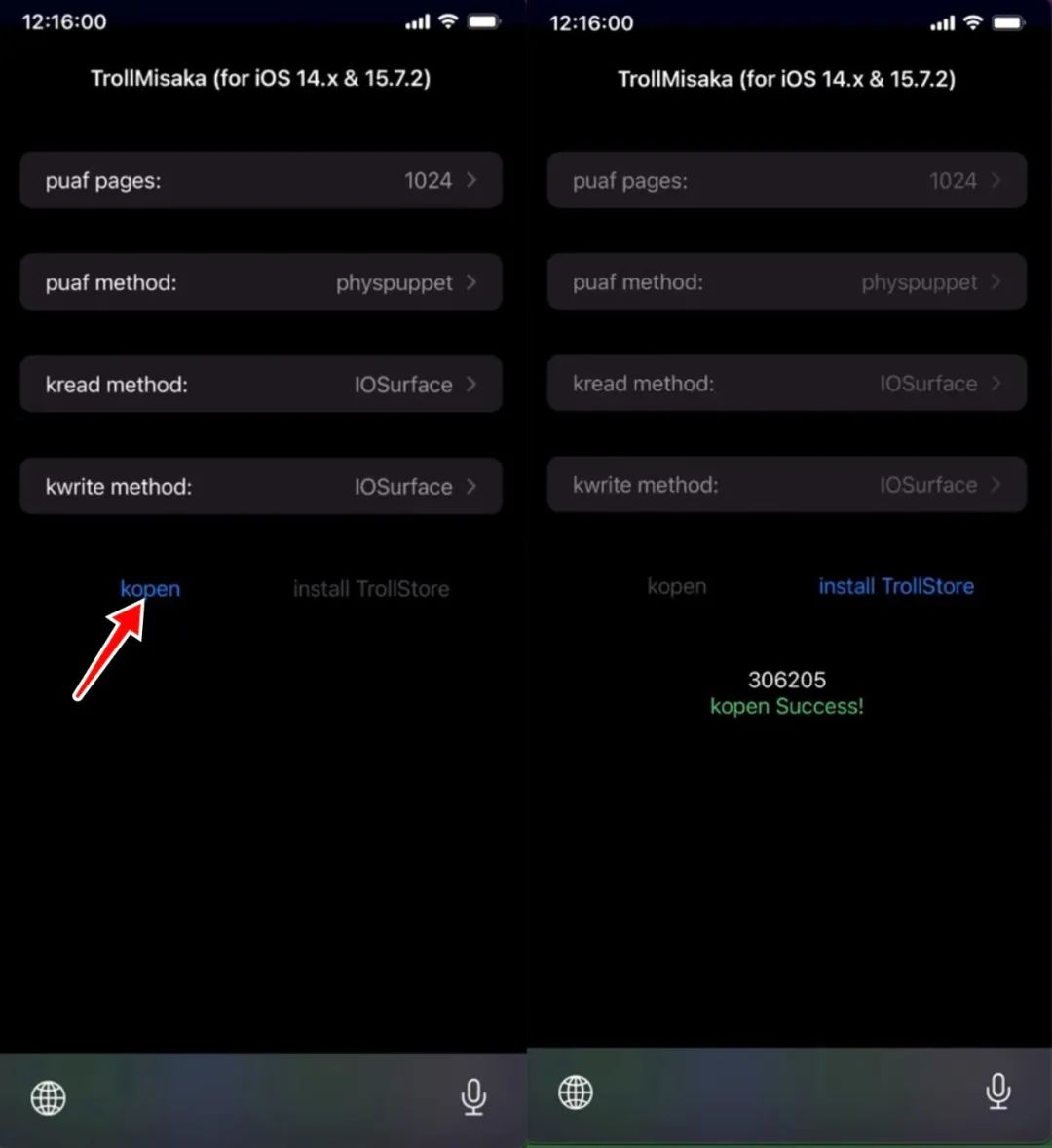 15.7.2-15.8.1 安装 TrollStore 巨魔|新工具 TrollMisaka 教程/视频